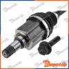Demi-Arbre de Transmission avant gauche pour VW | NPW-VW-227, 1EB407271B